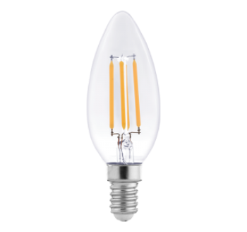 LED Filament Bulb C35/G45/P45