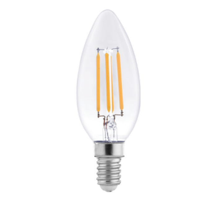LED Filament Bulb C35/G45/P45